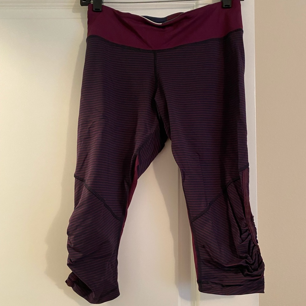 Lululemon cropped workout pants
